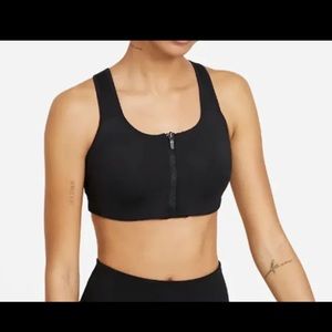 Nike Shape Women's High-Support Padded Zip-Front